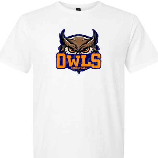 Adult Cotton with Owl Basketball