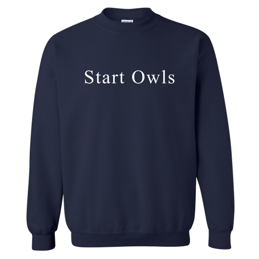 Adult Start Owls Sweatshirt