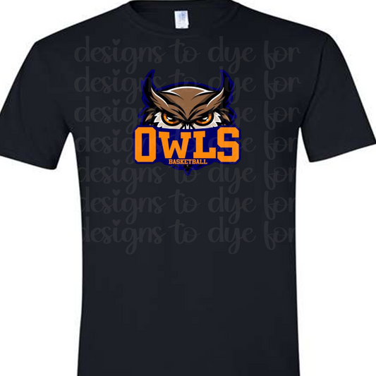 Adult Cotton with Owl Basketball